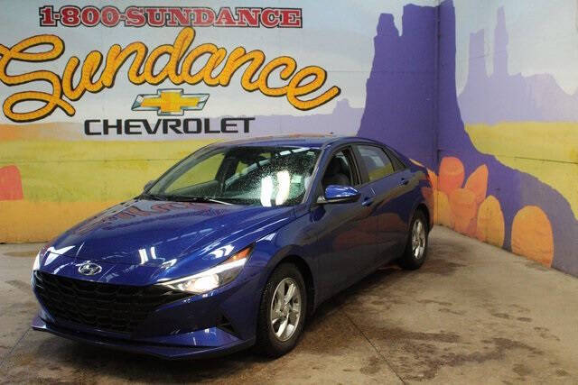 Used 2023 Hyundai Elantra SE with VIN 5NPLL4AG7PH093930 for sale in Grand Ledge, MI