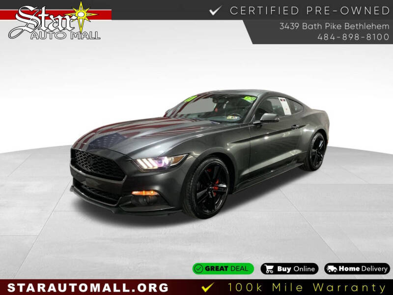 2017 Ford Mustang for sale at STAR AUTO MALL 512 in Bethlehem PA