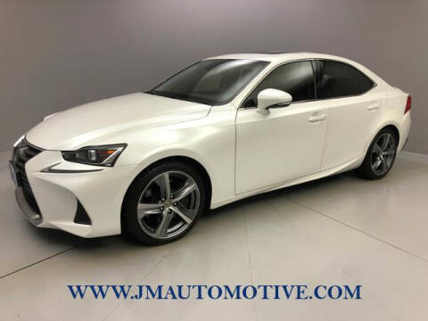 2018 Lexus IS 300 for sale at J & M Automotive in Naugatuck CT