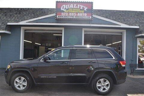 2014 Jeep Grand Cherokee for sale at Quality Pre-Owned Automotive in Cuba MO