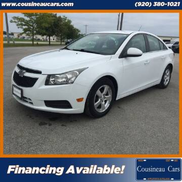 2013 Chevrolet Cruze for sale at CousineauCars.com in Appleton WI