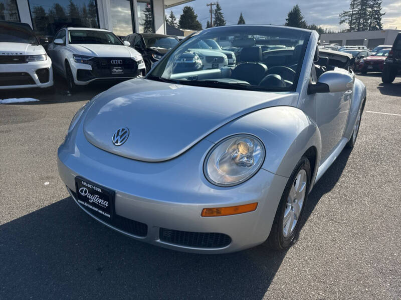 2007 Volkswagen New Beetle Convertible for sale at Daytona Motor Co in Lynnwood WA