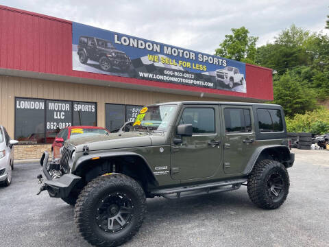 2015 Jeep Wrangler Unlimited for sale at London Motor Sports, LLC in London KY