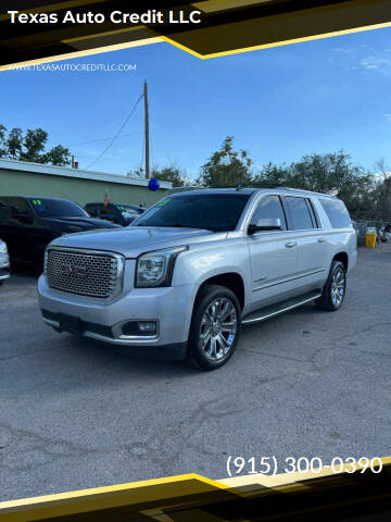 2015 GMC Yukon XL for sale at Texas Auto Credit LLC in El Paso TX