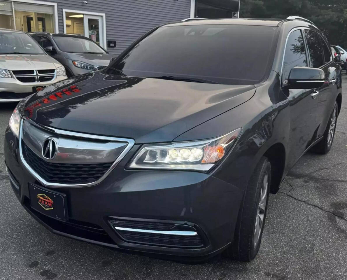 2015 Acura MDX for sale at Adam Auto Sales Inc in Berlin, CT