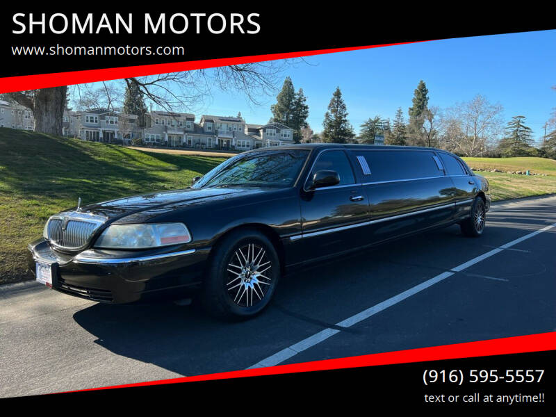 2003 Lincoln Town Car for sale at SHOMAN AUTO GROUP in Davis CA