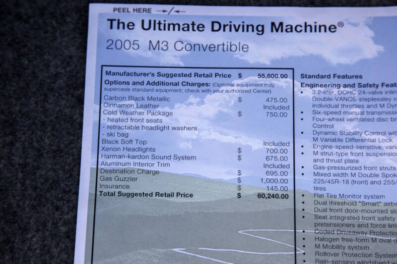 2005 BMW M3