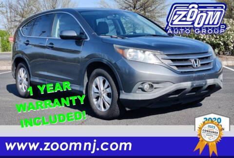 2012 Honda CR-V for sale at Zoom Auto Group in Parsippany NJ