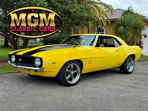 1969 Chevrolet Camaro for sale at MGM CLASSIC CARS in Addison IL