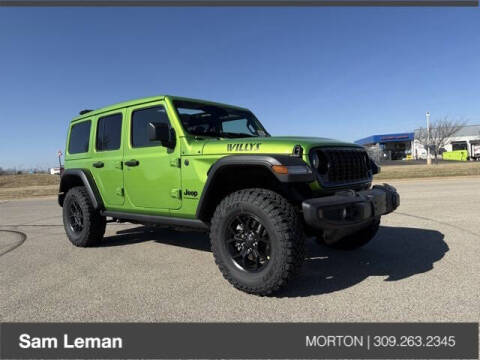 2025 Jeep Wrangler for sale at Sam Leman CDJRF Morton in Morton IL