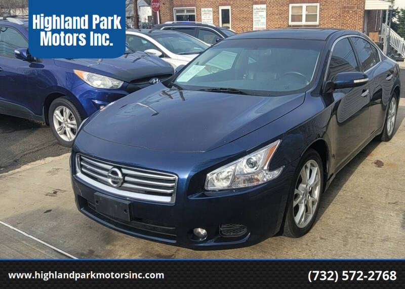 2013 Nissan Maxima for sale at Highland Park Motors Inc. in Highland Park NJ