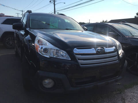 2014 Subaru Outback for sale at MELILLO MOTORS INC in North Haven CT