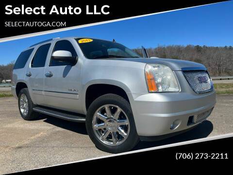 2013 GMC Yukon for sale at Select Auto LLC in Ellijay GA