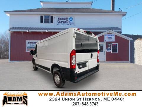 2020 RAM ProMaster for sale at Adams Automotive in Hermon ME