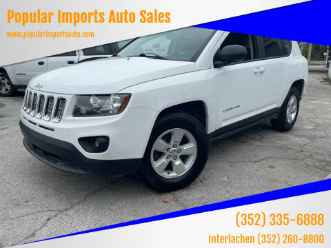 2016 Jeep Compass for sale at Popular Imports Auto Sales - Popular Imports-InterLachen in Interlachehen FL
