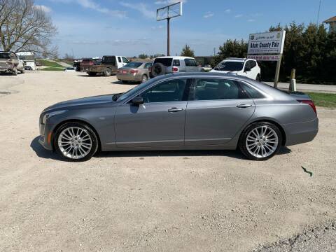 2018 Cadillac CT6 for sale at GREENFIELD AUTO SALES in Greenfield IA
