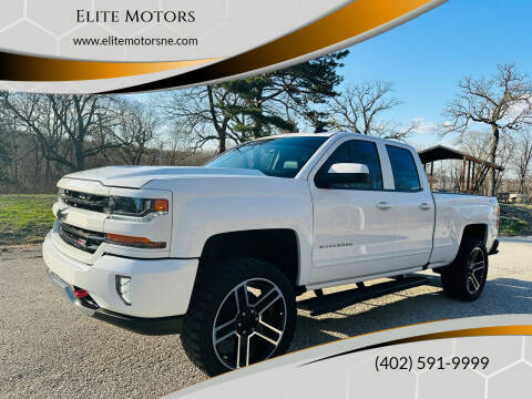 2016 Chevrolet Silverado 1500 for sale at Elite Motors in Bellevue NE