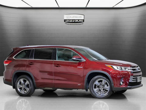 2017 Toyota Highlander Hybrid Limited Platinum