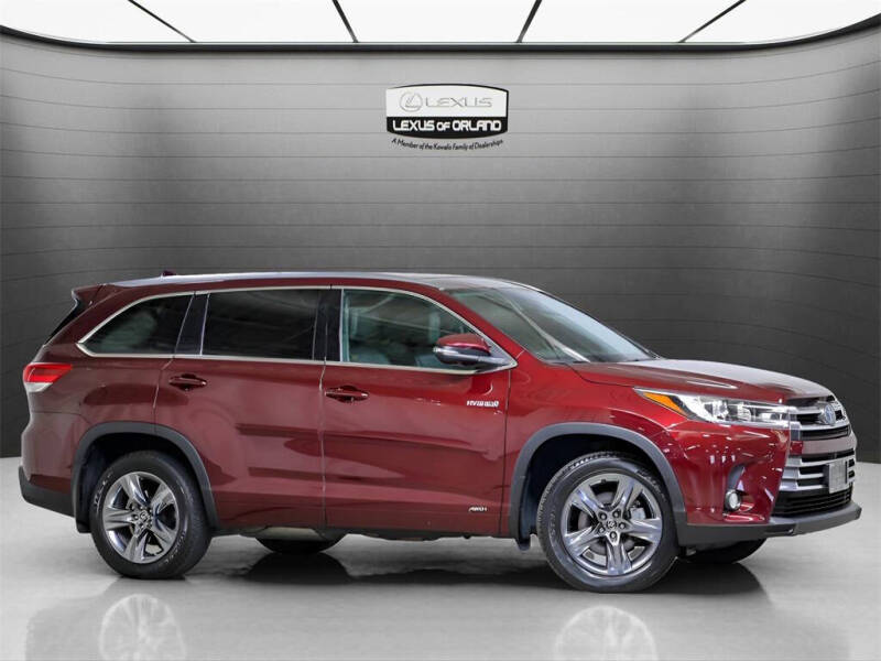 2017 Toyota Highlander Hybrid Limited Platinum