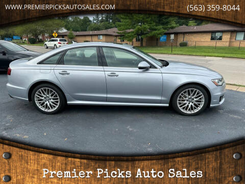 2016 Audi A6 for sale at Premier Picks Auto Sales in Bettendorf IA