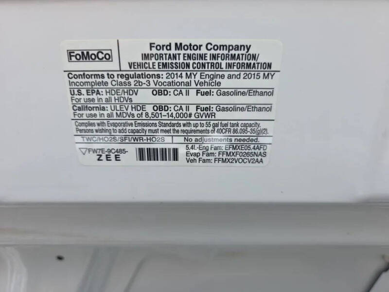 2015 Ford E-Series