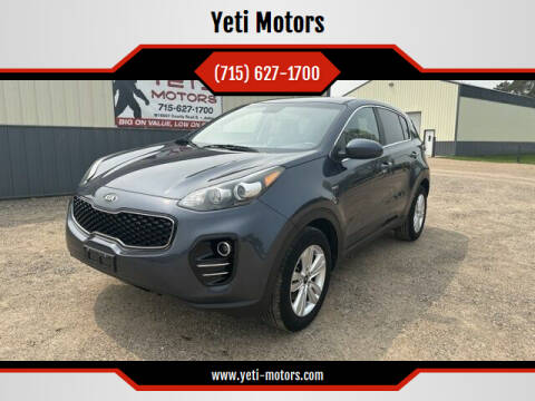 2017 Kia Sportage for sale at Yeti Motors in Deerbrook WI