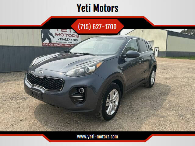 2017 Kia Sportage for sale at Yeti Motors in Deerbrook WI