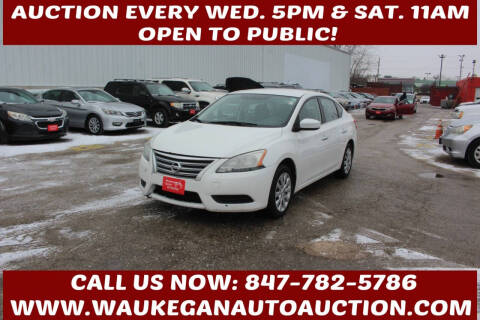 2014 Nissan Sentra for sale at Waukegan Auto Auction in Waukegan IL