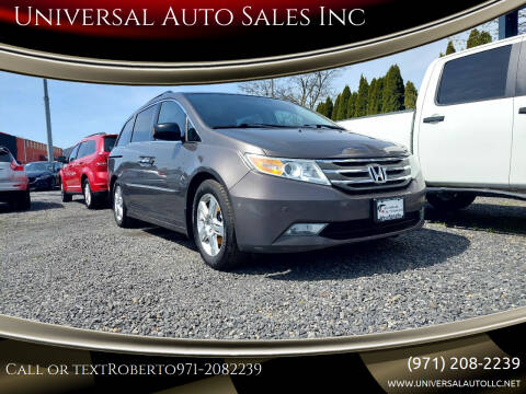 2012 Honda Odyssey for sale at Universal Auto Sales Inc in Salem OR