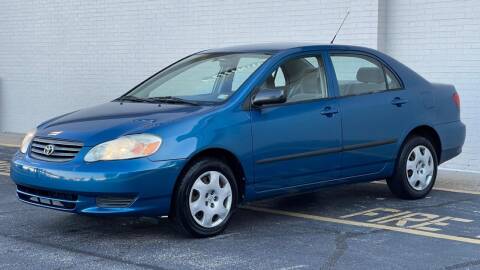 2003 Toyota Corolla for sale at Carland Auto Sales INC. in Portsmouth VA