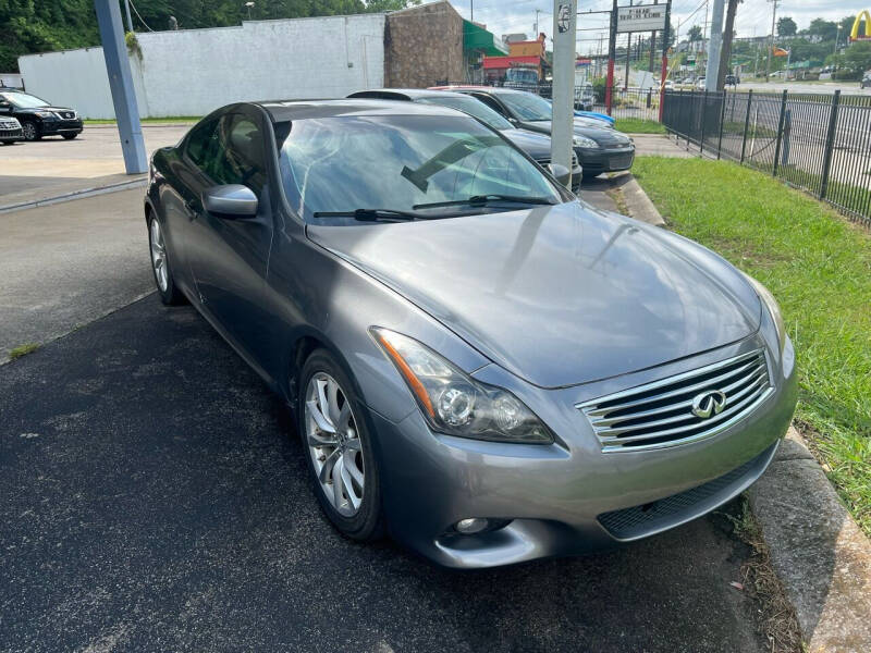 2012 Infiniti G37 Coupe for sale at T J's Auto Sales in Nashville TN