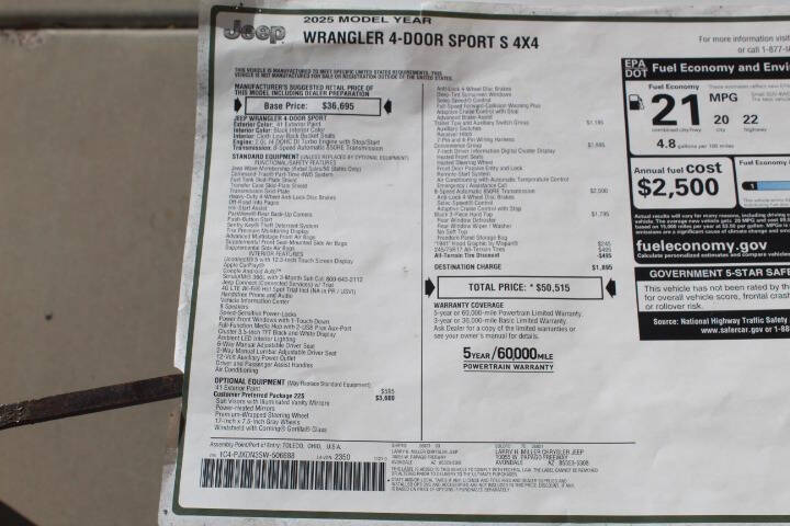 2025 Jeep Wrangler Unlimited