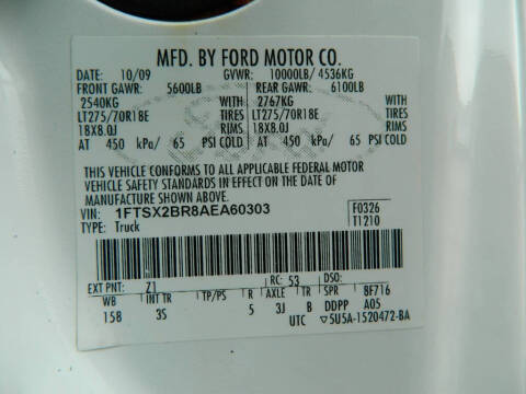 2010 Ford F-250 Super Duty