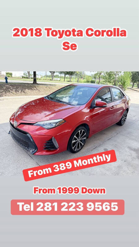 2018 Toyota Corolla SE