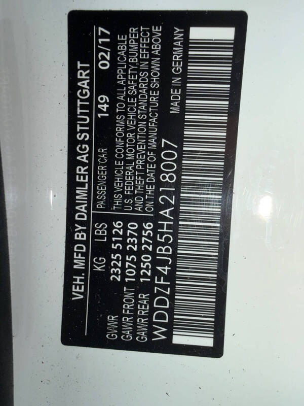 2017 Mercedes-Benz E-Class E 300