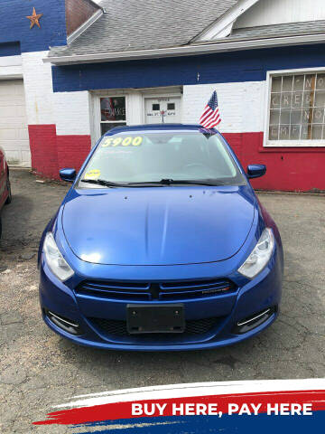 2013 Dodge Dart for sale at MILL STREET AUTO SALES LLC in Vernon CT