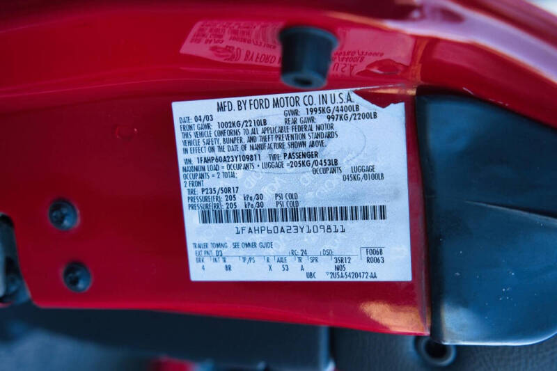 2003 Ford Thunderbird