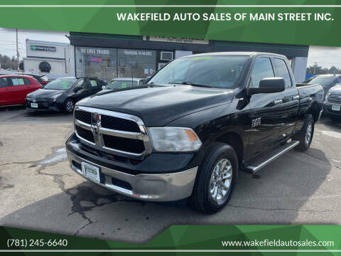 2013 RAM Ram Pickup 1500 for sale at Wakefield Auto Sales of Main Street Inc. in Wakefield MA