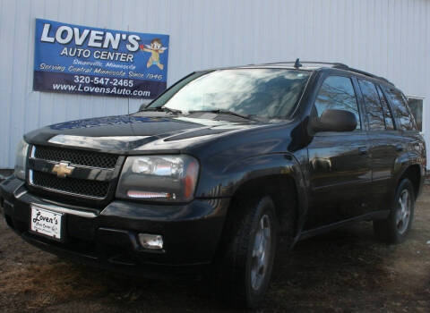 2008 Chevrolet TrailBlazer for sale at LOVEN'S AUTO CENTER in Swanville MN