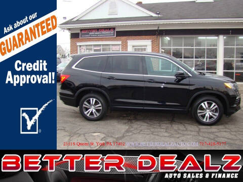 2016 Honda Pilot for sale at Better Dealz Auto Sales & Finance in York PA