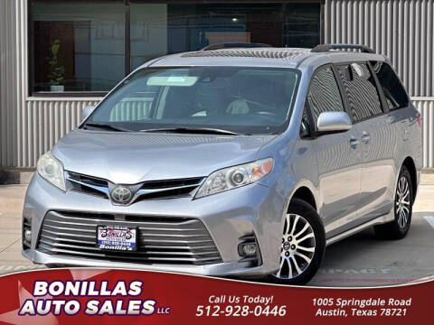 2018 Toyota Sienna for sale at Bonillas Auto Sales in Austin TX