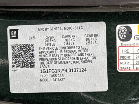 2020 Chevrolet Camaro SS