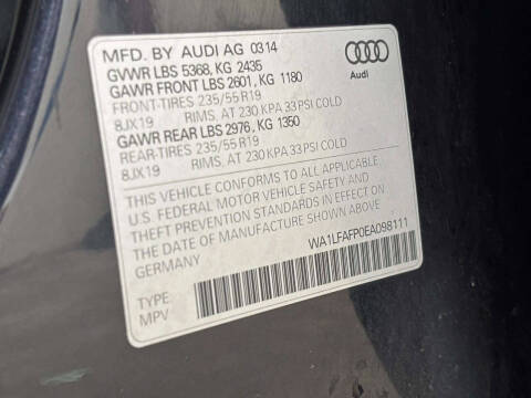 2014 Audi Q5 2.0T quattro Premium Plus