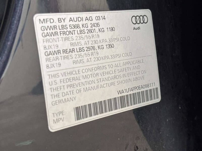 2014 Audi Q5 2.0T quattro Premium Plus