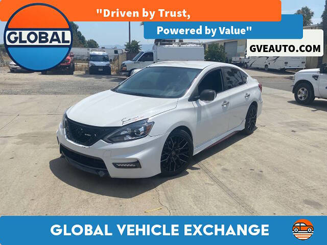 2018 Nissan Sentra for sale at GLOBAL VEHICLE EXCHANGE LLC in Somerton, AZ