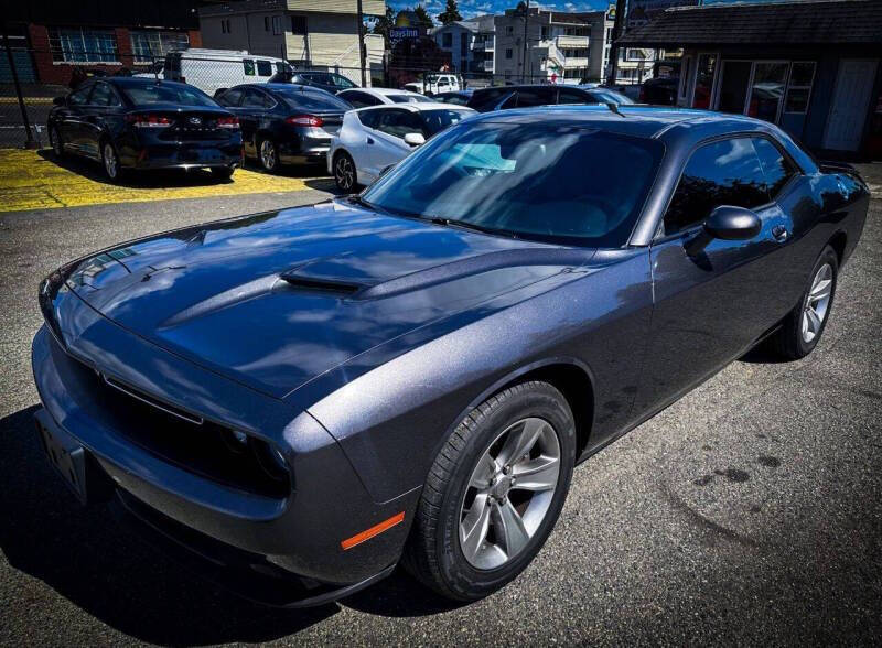 Gray 2015 Dodge Challenger SXT SXT 2dr Coupe 1