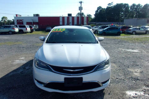 2016 Chrysler 200 for sale at Auto Mart Rivers Ave - Moncks Corner in Moncks Corner SC