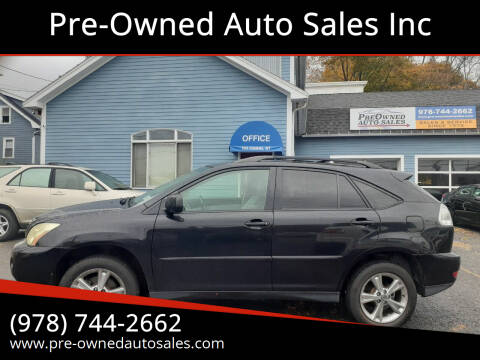 2006 Lexus RX 400h for sale at Pre-Owned Auto Sales Inc in Salem MA