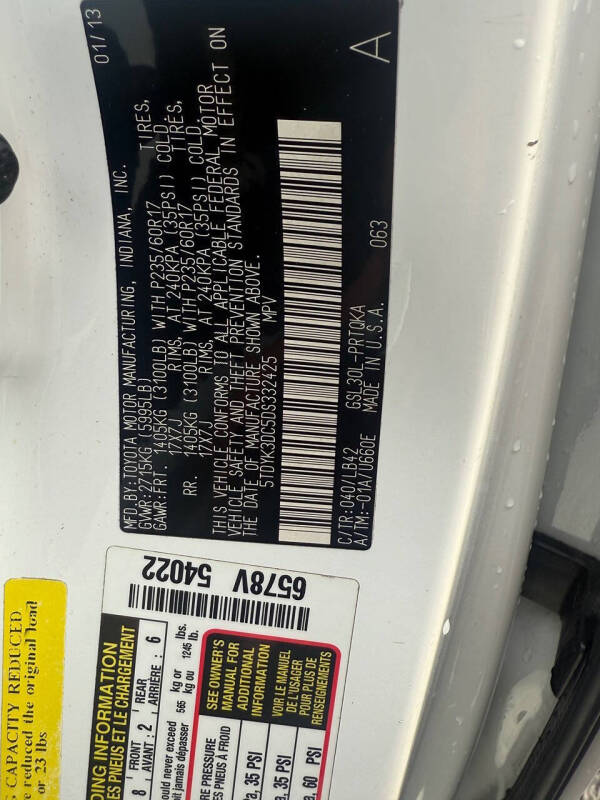 2013 Toyota Sienna XLE 8-Passenger