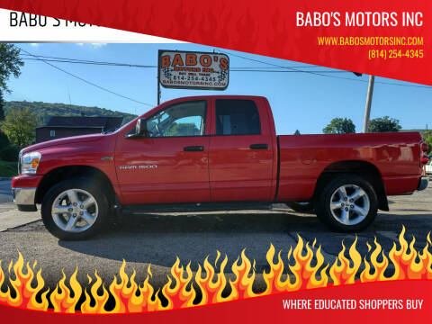 BABO'S MOTORS INC – Car Dealer In Johnstown, PA